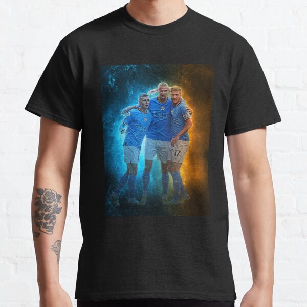 ERLING HAALAND KEVIN DE BRUYNE PHIL FODEN T-shirt